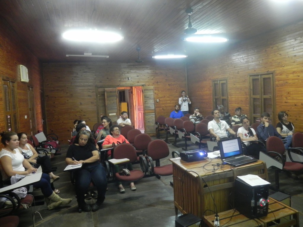 Primeiro dia do curso Sistemas Agroflorestais e Princípios e Processos Agroecológicos