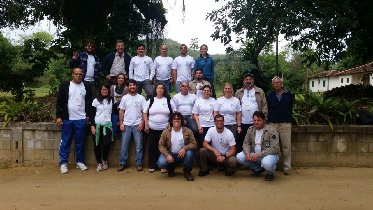 Capacitação de representantes das Unidades Regionais em 2016 na RPPN Reserva Ecológica de Guapiaçu no Rio de Janeiro.
